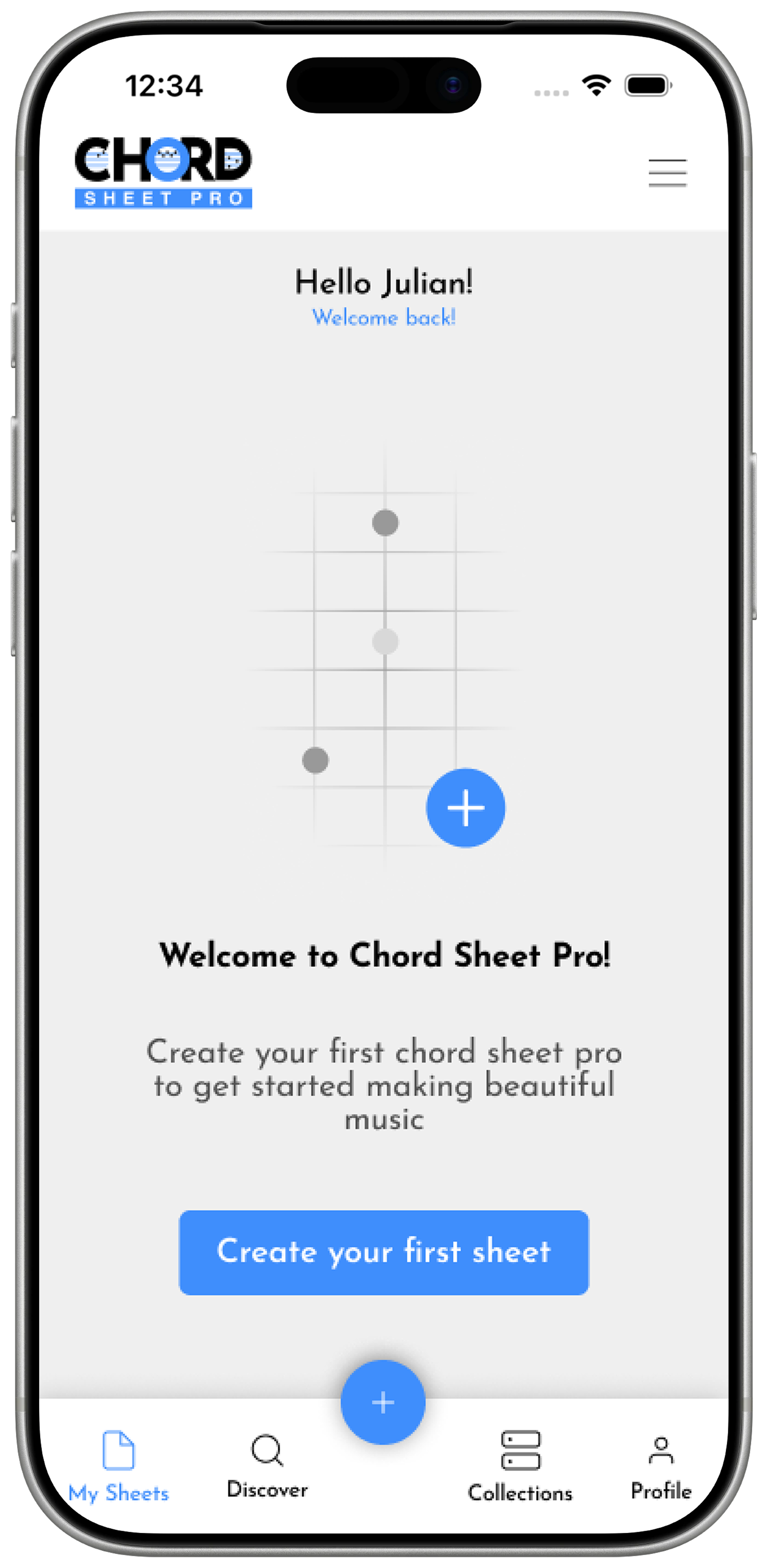 app screen